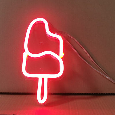 Mini Popsicle LED Neon Signs Led Neon Lighting