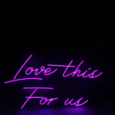 Love this for us Neon Signs Led Neon Light Room Decoration