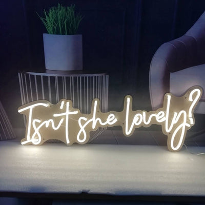 Isn't she lovely? Neon Signs Led Neon Lighting