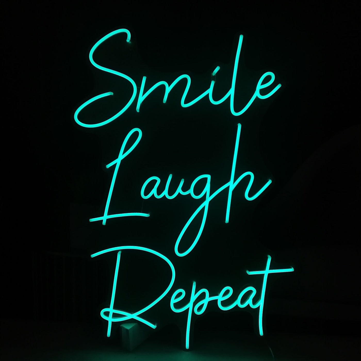 Smile Laugh Repeat Neon Signs Led Neon Lighting