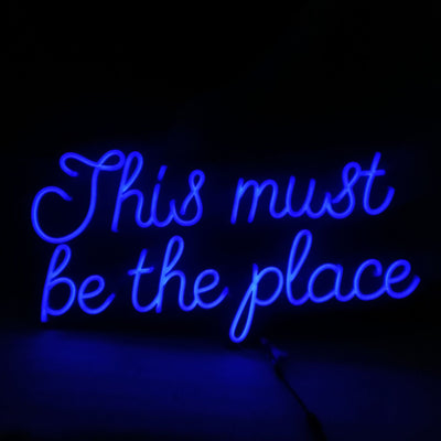 This must be the place Neon Signs Led Neon Lighting 2