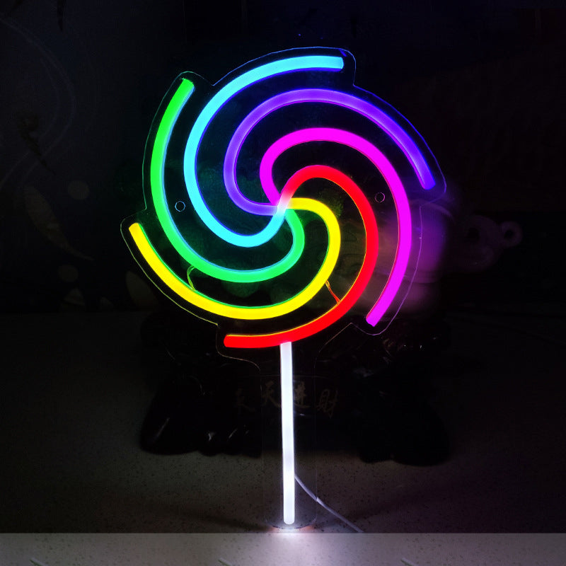 Lollipop Neon Signs Led Neon Lighting