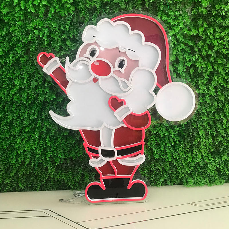 Santa Claus Neon Signs Led Neon Lighting