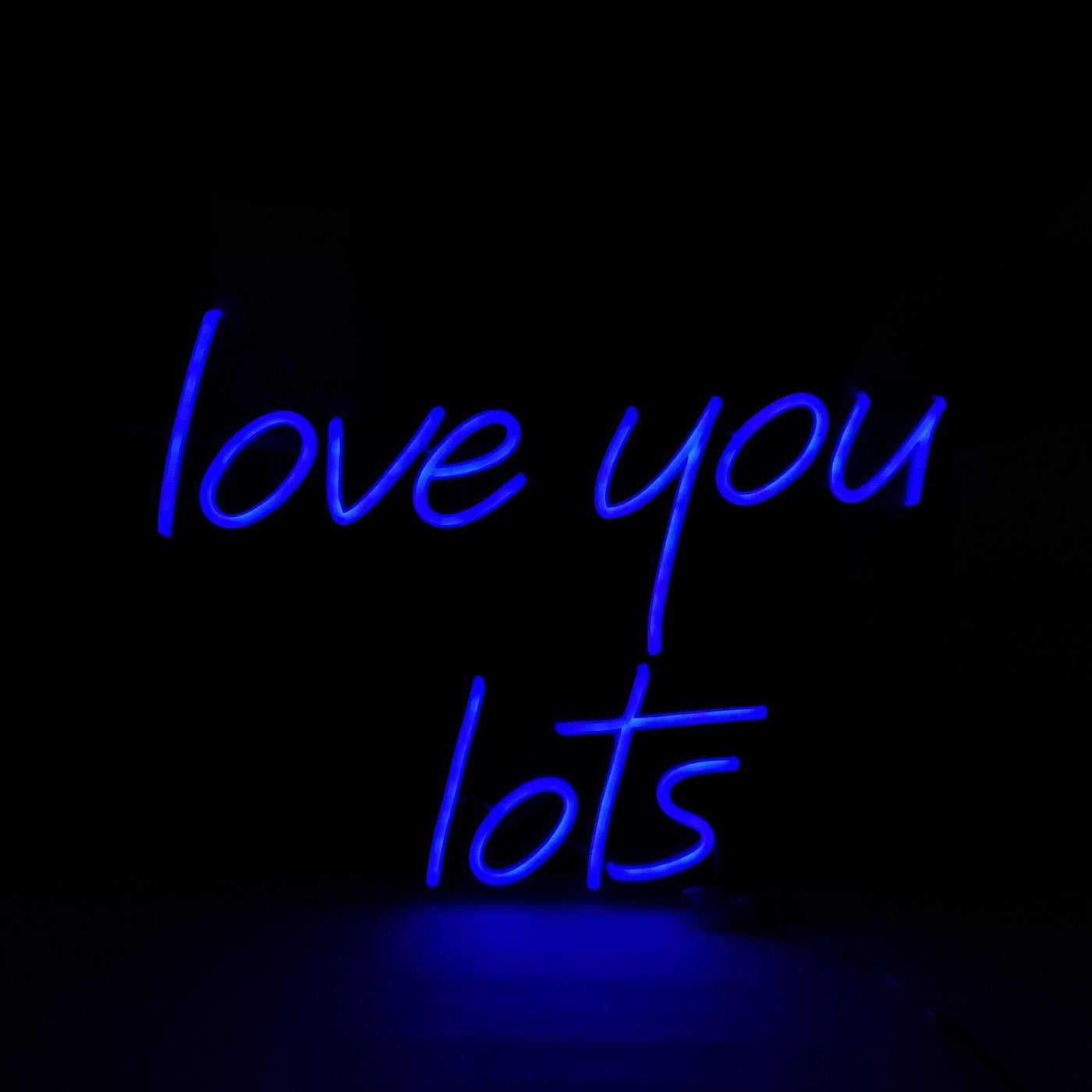 Love you lots Neon Signs Led Neon Light Bedroom Wall Hanging