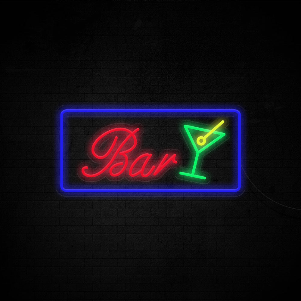 Bar Cocktail Neon Signs Led Neon Lighting Home Bar Cocktail Decoration