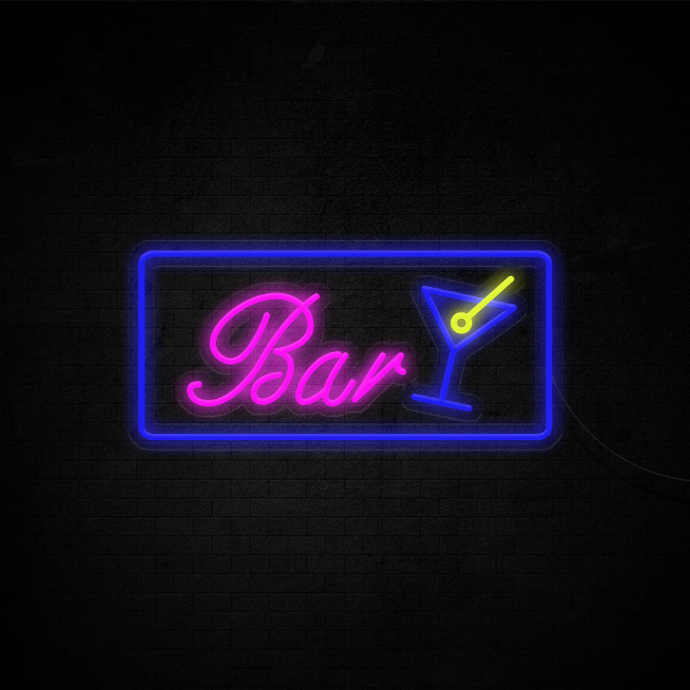 Bar Cocktail Neon Signs Led Neon Lighting Home Bar Cocktail Decoration