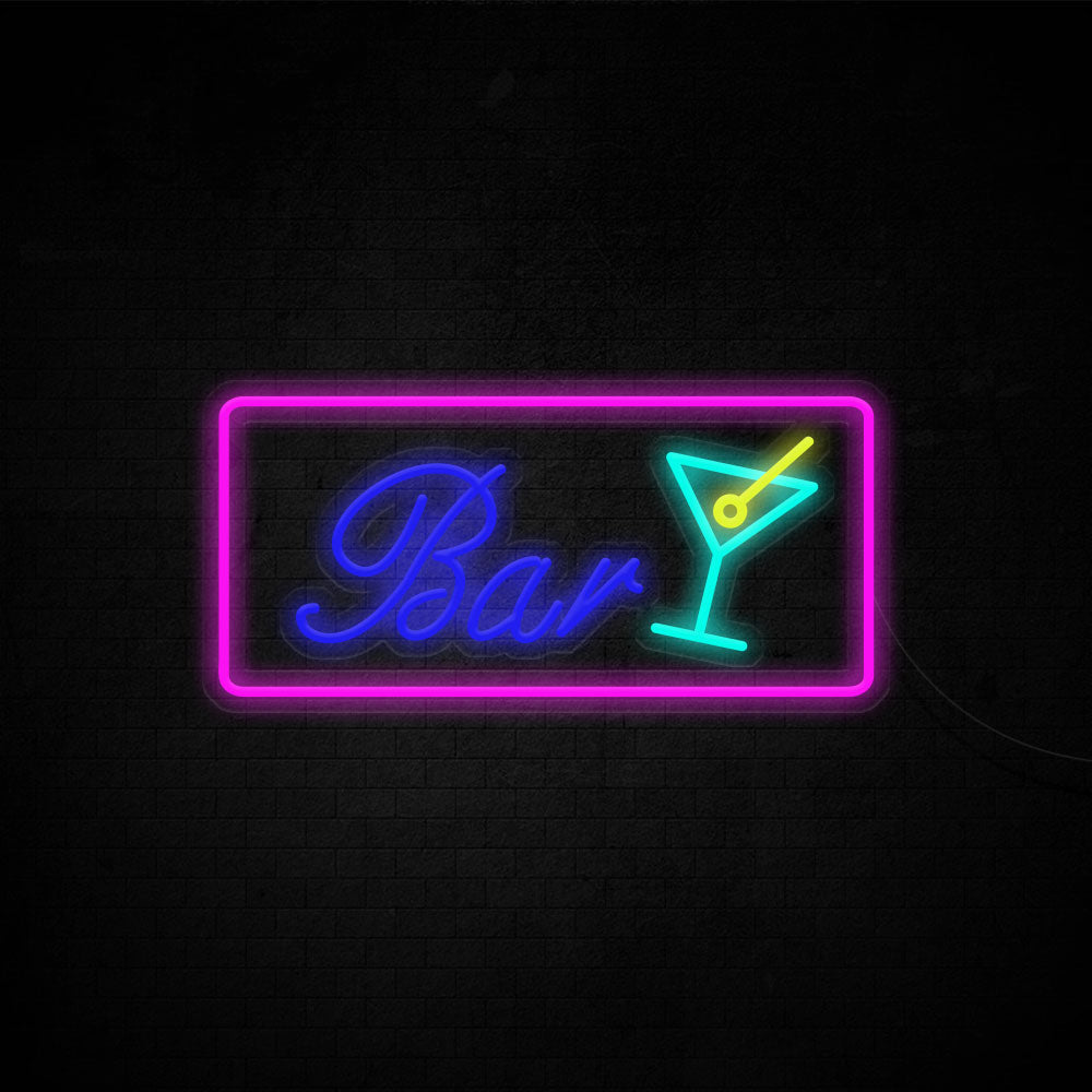 Bar Cocktail Neon Signs Led Neon Lighting Home Bar Cocktail Decoration