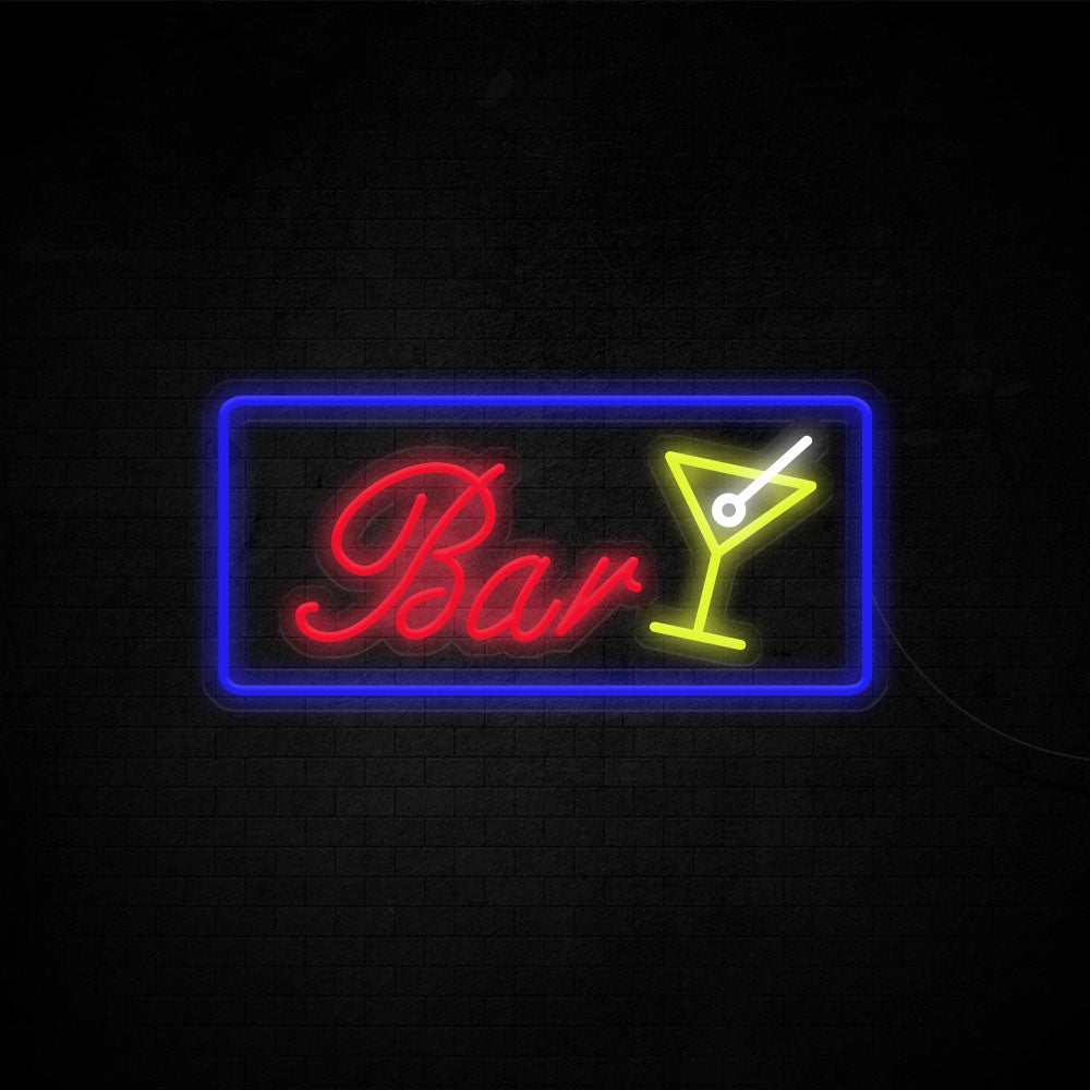 Bar Cocktail Neon Signs Led Neon Lighting Home Bar Cocktail Decoration