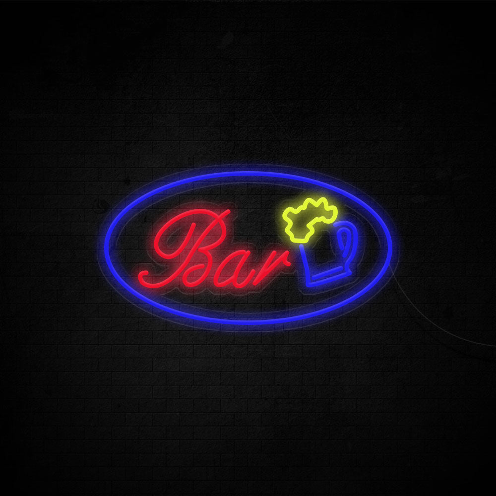 Bar Beer Neon Signs Led Neon Lighting Home Bar Man Cave Decoration