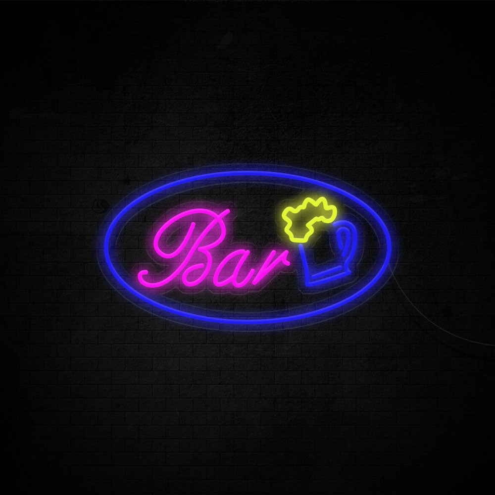 Bar Beer Neon Signs Led Neon Lighting Home Bar Man Cave Decoration