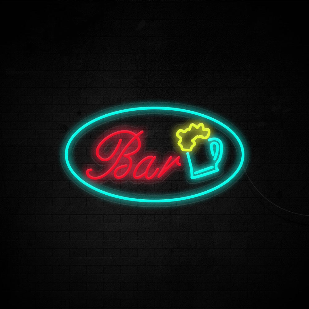 Bar Beer Neon Signs Led Neon Lighting Home Bar Man Cave Decoration