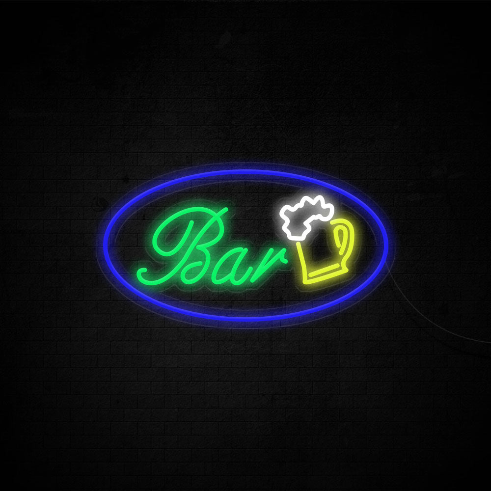 Bar Beer Neon Signs Led Neon Lighting Home Bar Man Cave Decoration