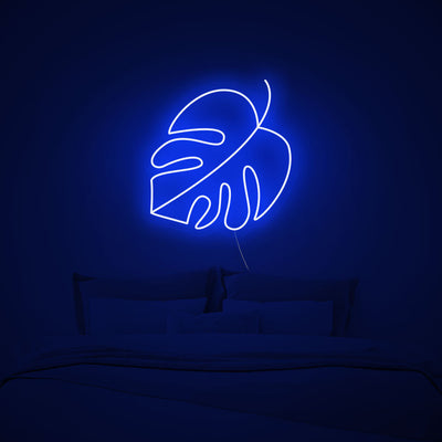 Monstera Leaf Neon Signs Led Neon Light Living Room Decoration