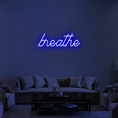 Breathe Neon Signs Led Neon Lighting Room Decoration