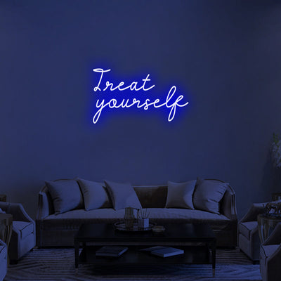 TREAT YOURSELF Neon Signs Led Neon Lighting -2