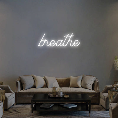 Breathe Neon Signs Led Neon Lighting Room Decoration