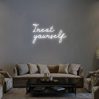TREAT YOURSELF Neon Signs Led Neon Lighting -2