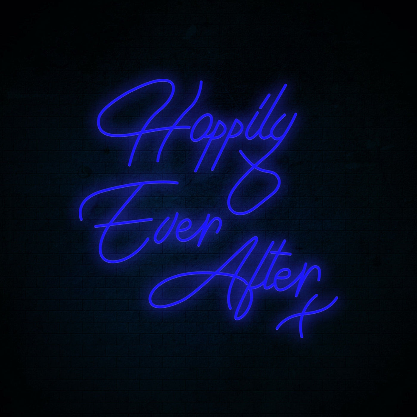 Happily Ever After x Neon Signs Led Neon Light Wedding Photo Backdrop Hanging