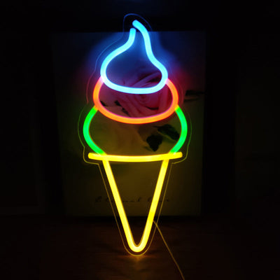 Ice cream Neon Signs Led Neon Lighting