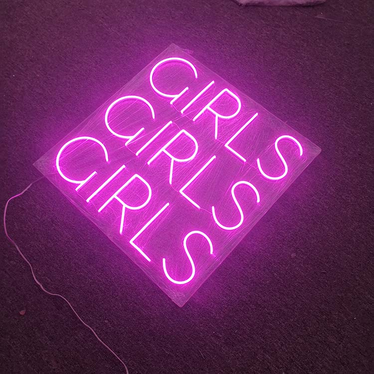 Girls Girls Girls Neon Signs Led Neon Light Room Decoration