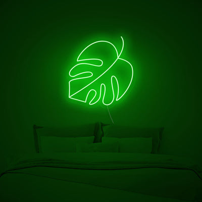 Monstera Leaf Neon Signs Led Neon Light Living Room Decoration