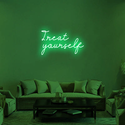 TREAT YOURSELF Neon Signs Led Neon Lighting -2