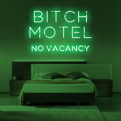 BITCH MOTEL NO VACANCY Neon Signs Led Neon Lighting