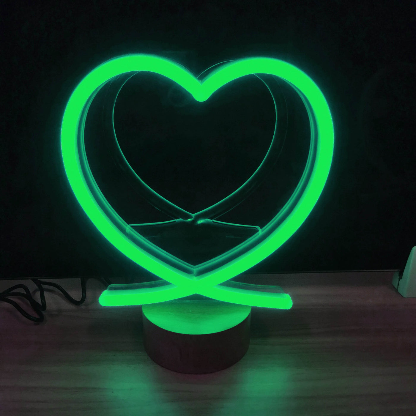 Custom Neon Lamp Photo Stand