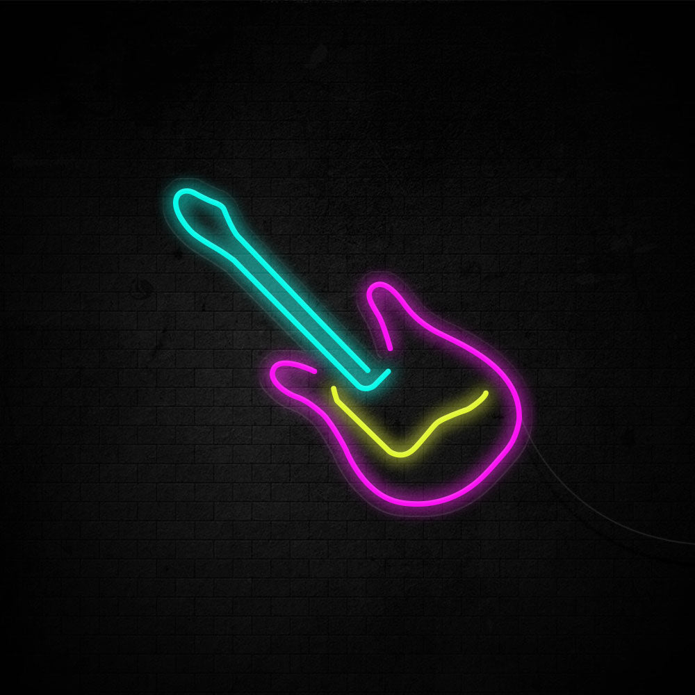 Guitar Neon Signs Led Neon Lighting