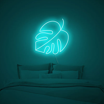 Monstera Leaf Neon Signs Led Neon Light Living Room Decoration