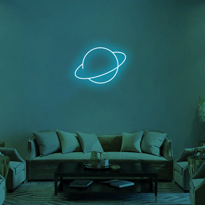 Saturn Planet Neon Signs Led Neon Lighting