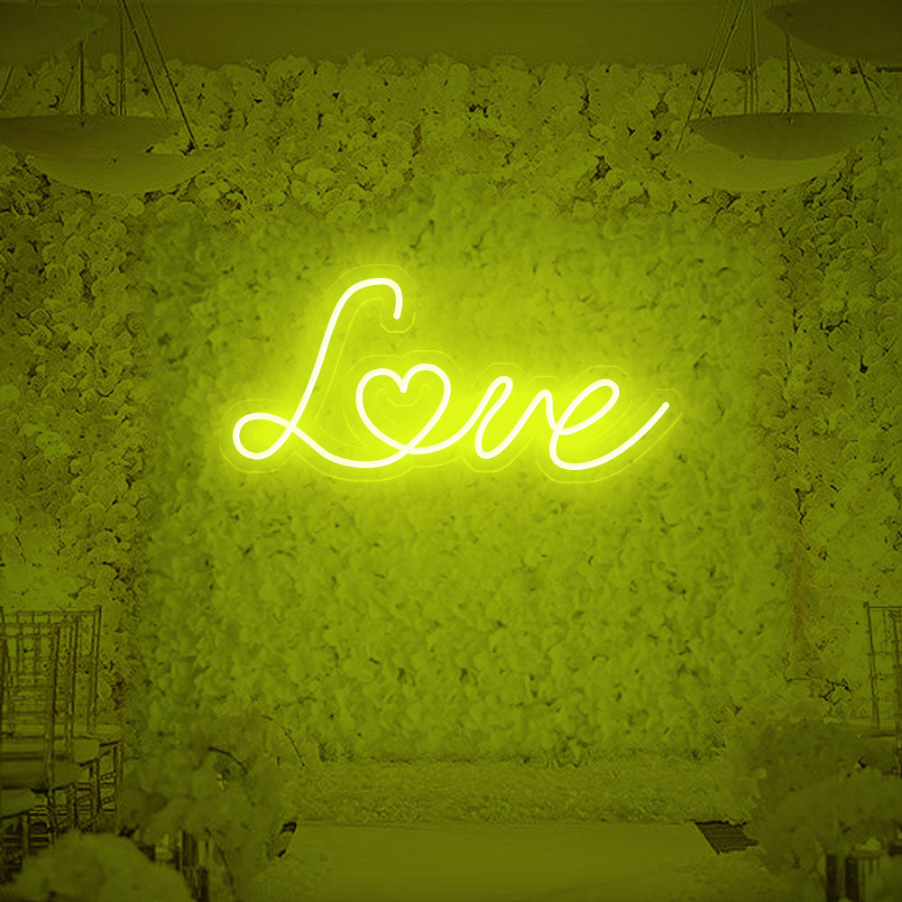 Love Neon Signs Hand Writing Led Neon Light