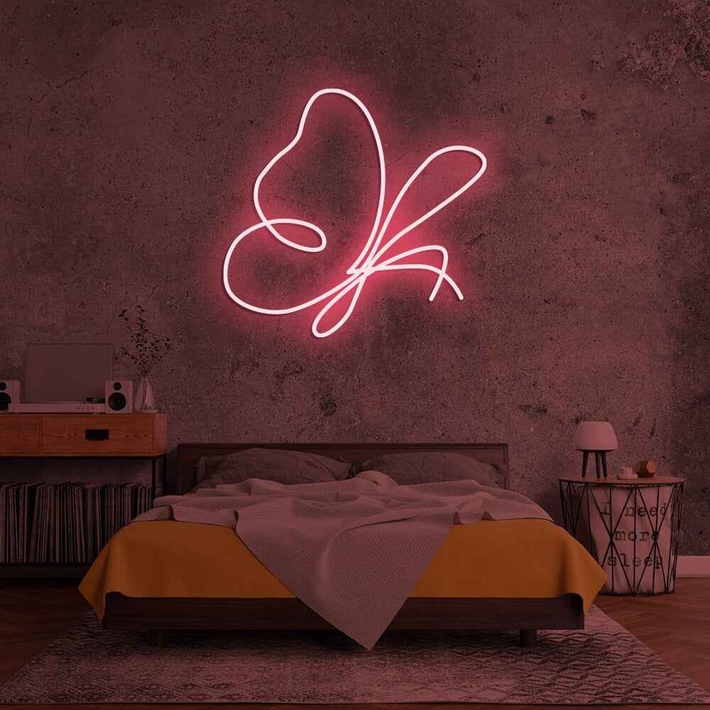 Flying Butterfly LED Neon Signs Led Neon Lighting