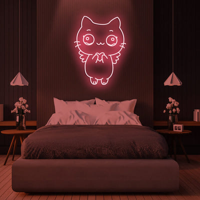 Cute Kitten LED Neon Signs Led Neon Lighting 2