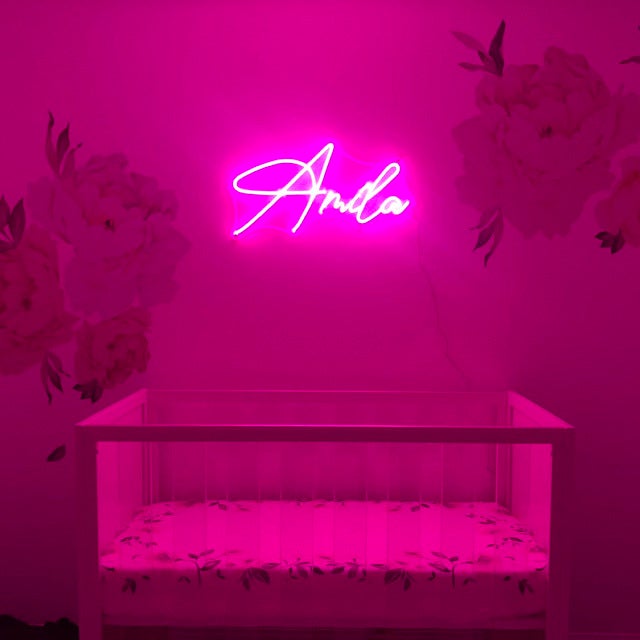 Custom Name Neon Sign Kids Baby Room Led Neon Light