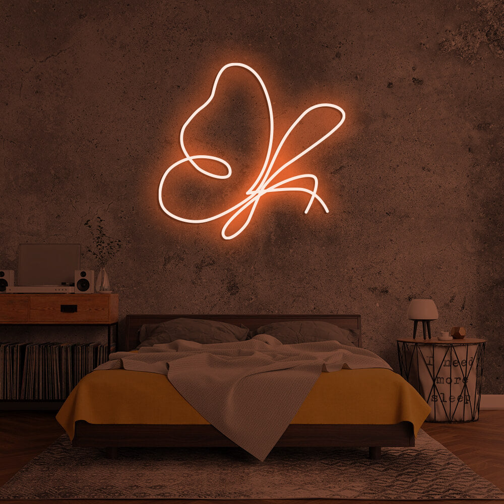 Flying Butterfly LED Neon Signs Led Neon Lighting