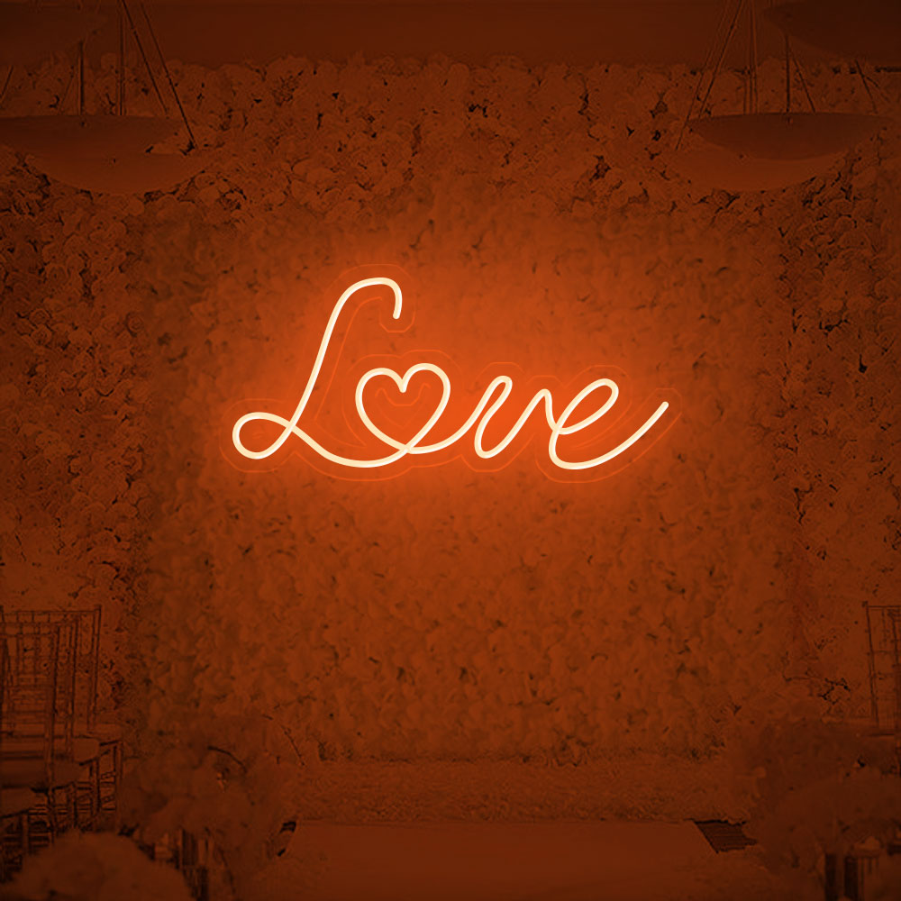 Love Neon Signs Hand Writing Led Neon Light