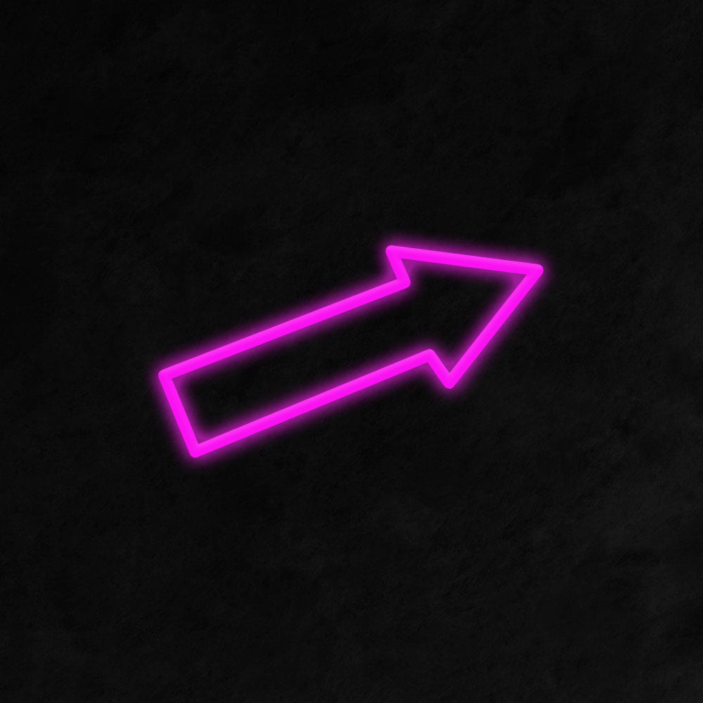 Arrow Direction Logo Neon Signs Led Neon Lighting