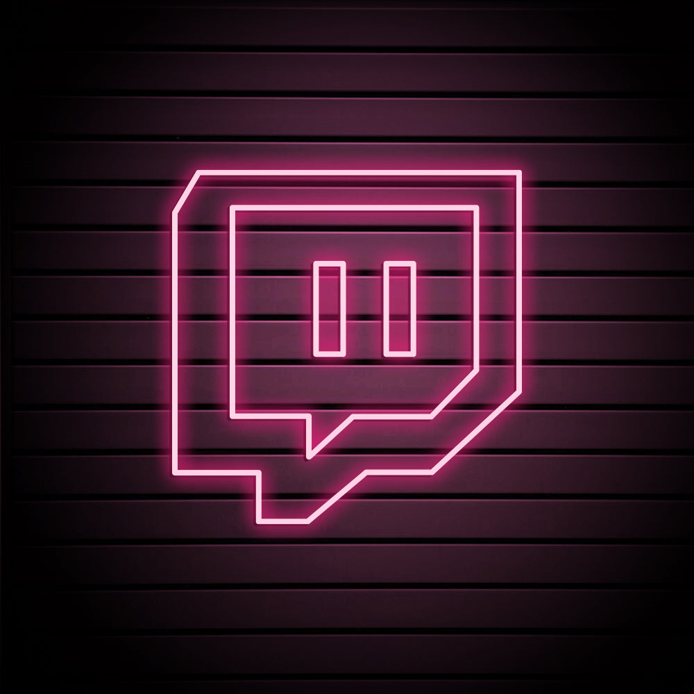 Twitch Logo Neon Signs Led Neon Lighting