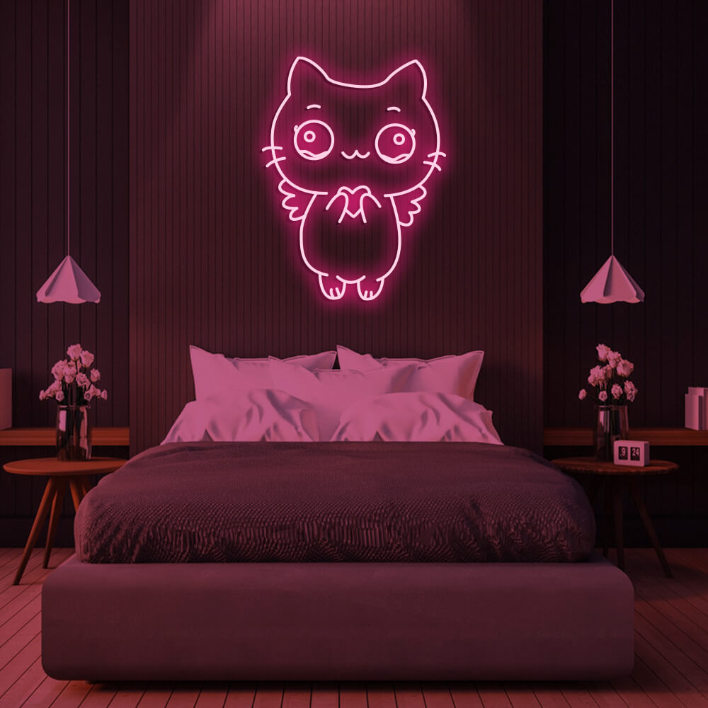 Cute Kitten LED Neon Signs Led Neon Lighting 2