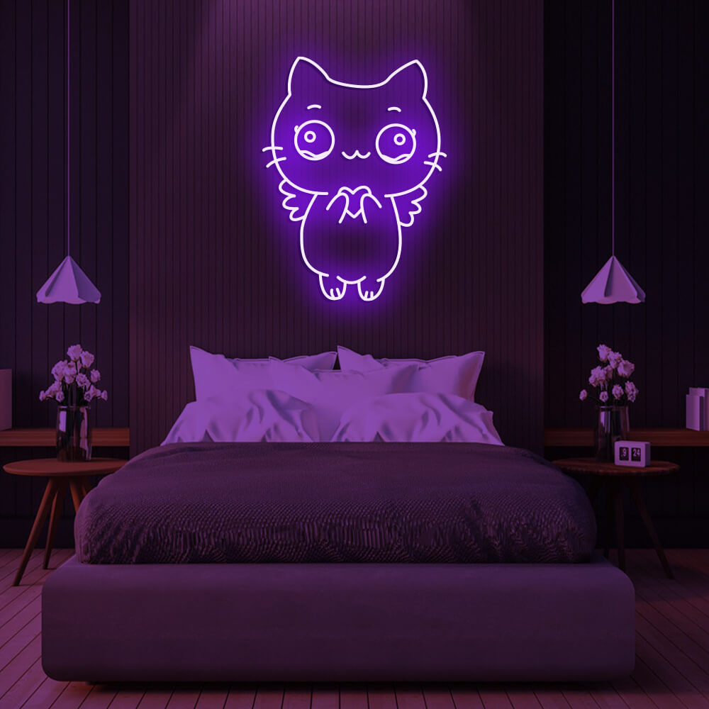 Cute Kitten LED Neon Signs Led Neon Lighting 2