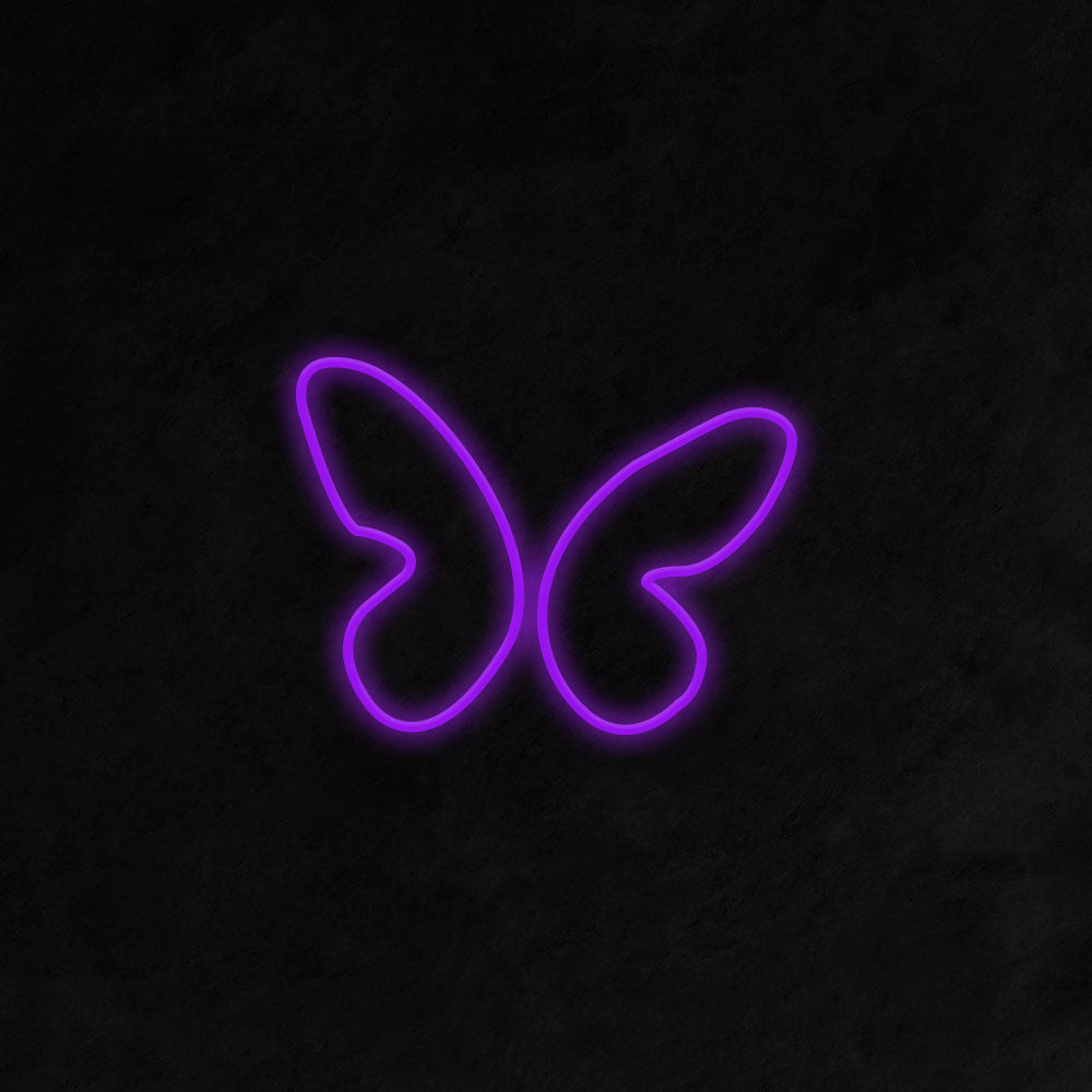 Butterfly Logo Neon Signs Led Neon Lighting