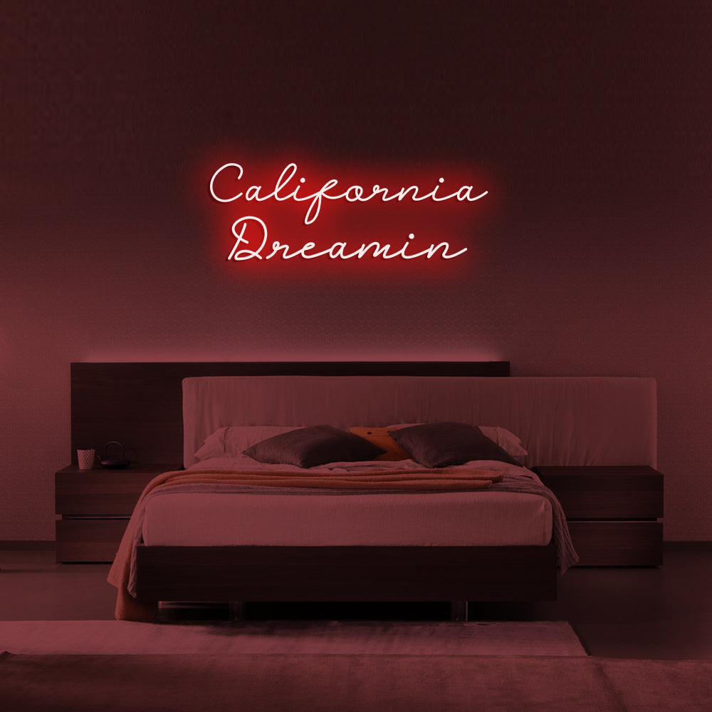 California Dreamin Neon Signs Led Neon Light