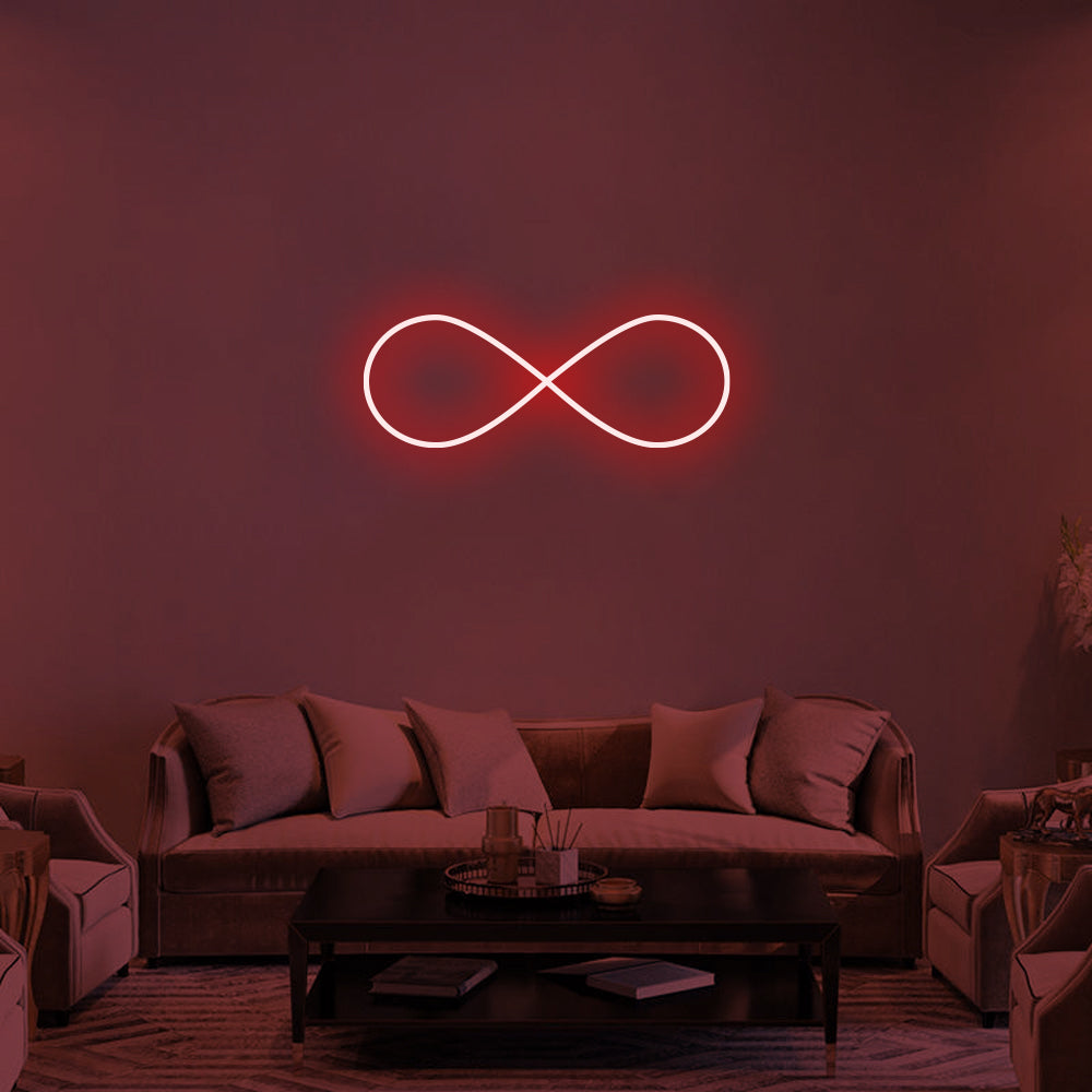 Infinity Symbol Neon Signs Led Neon Light Living Room Decoration