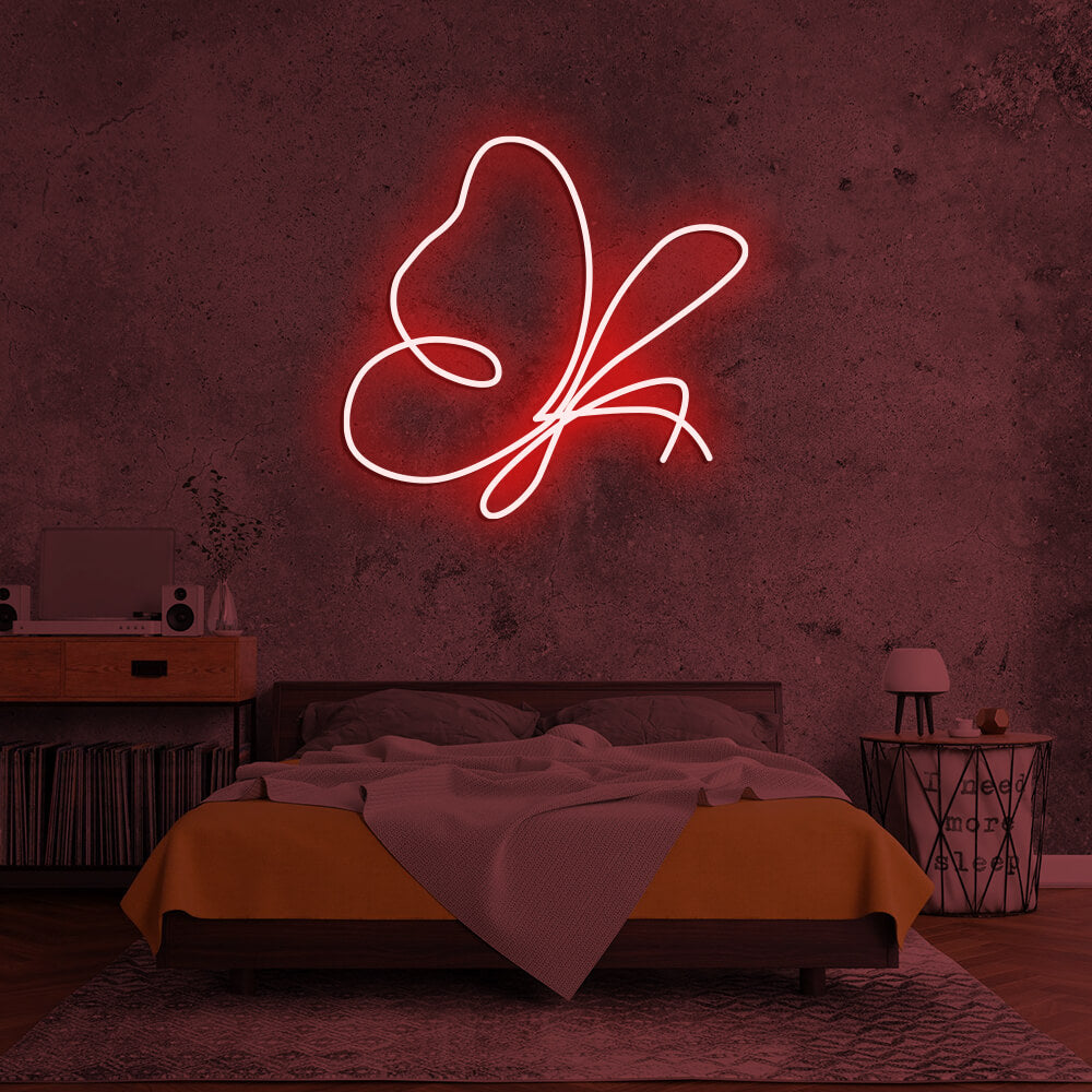 Flying Butterfly LED Neon Signs Led Neon Lighting