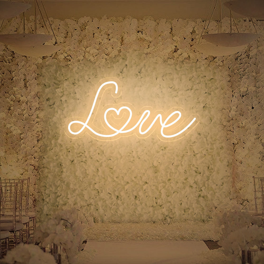 Love Neon Signs Hand Writing Led Neon Light