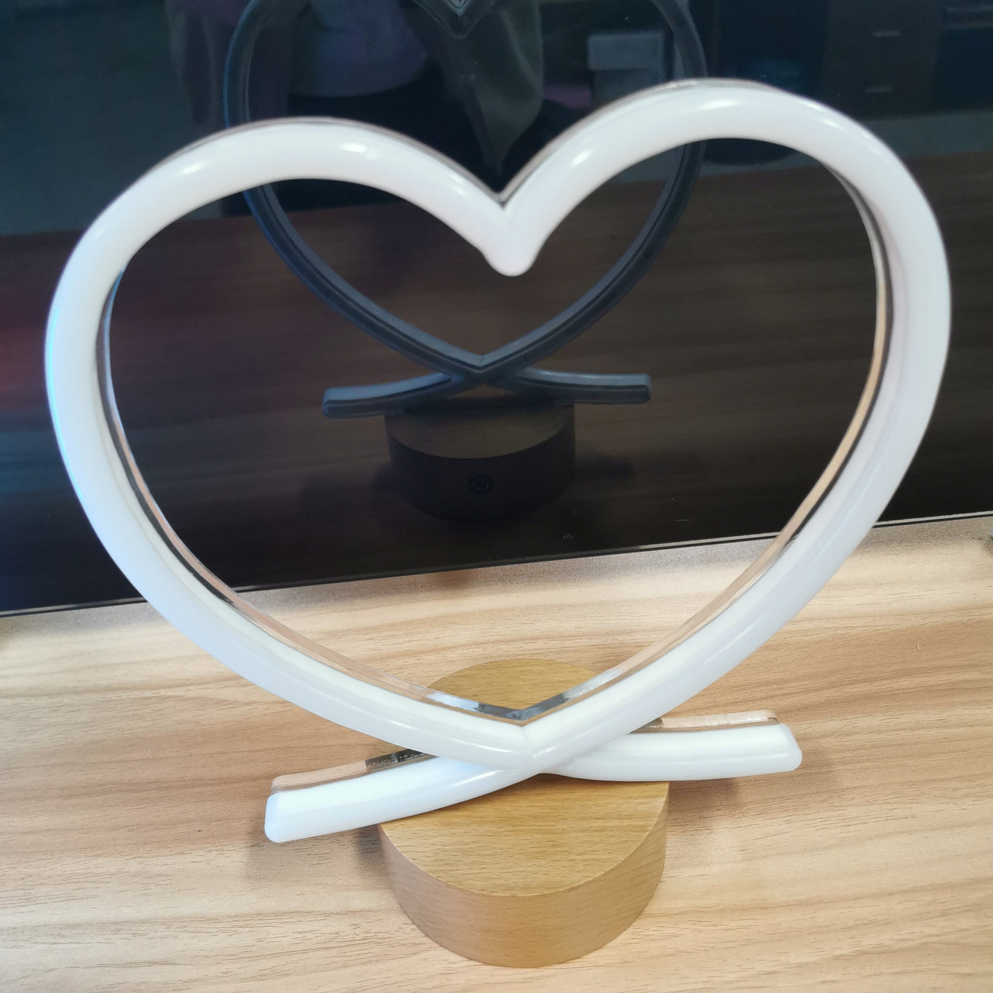 Custom Neon Lamp Photo Stand