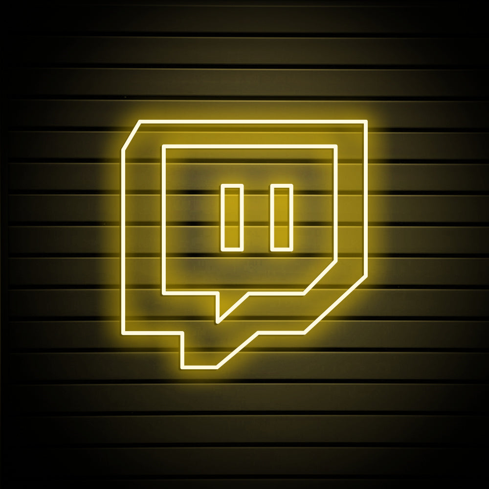 Twitch Logo Neon Signs Led Neon Lighting