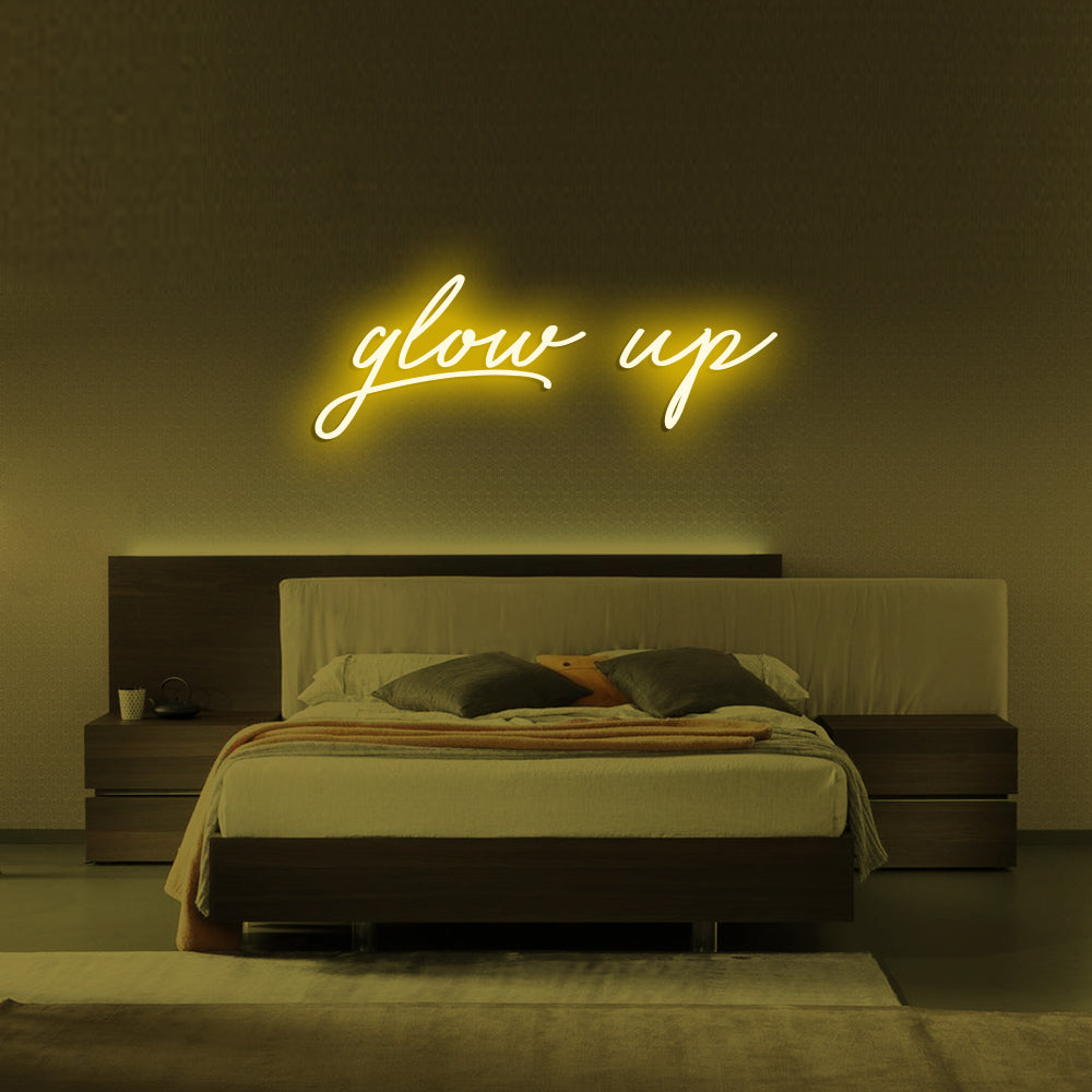 Glow Up Neon Signs Led Neon Light Kids Room Decoration