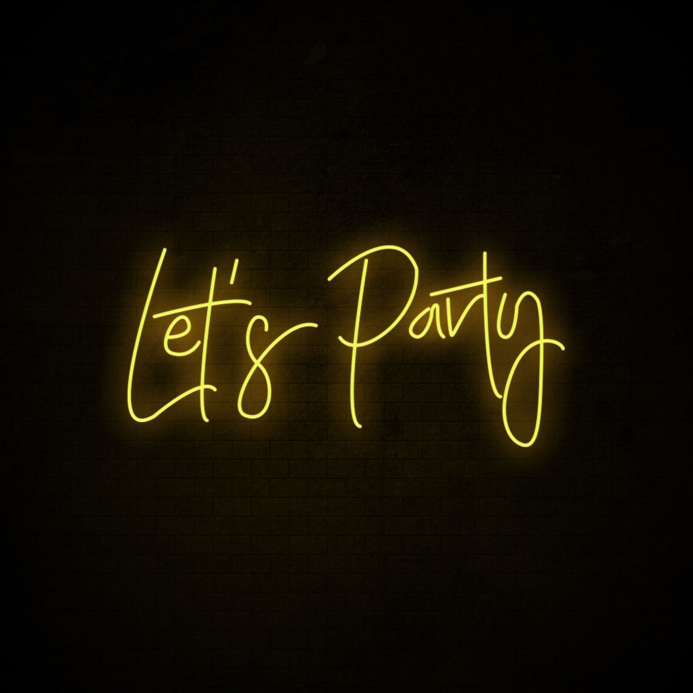 Let's Party Neon Signs Led Neon Light Party Lighting
